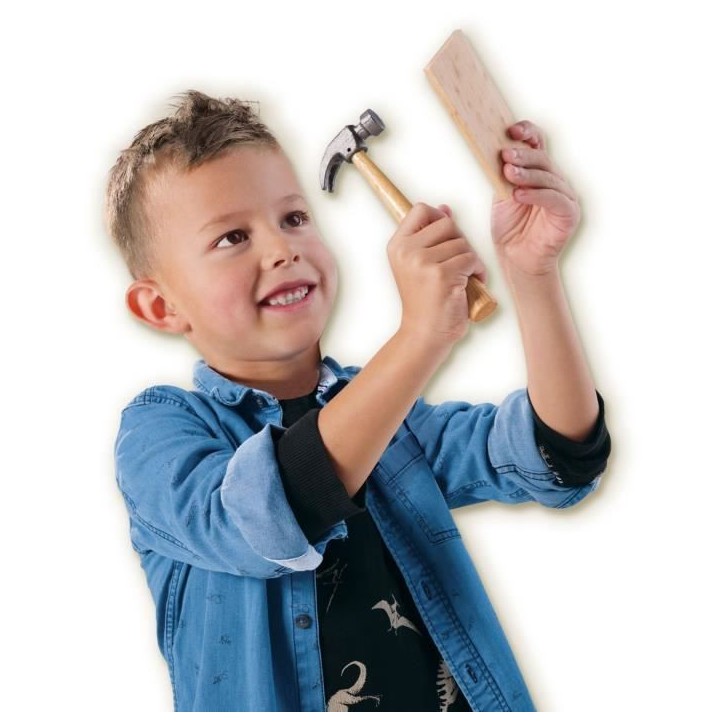 Kit de menuiserie - SES CREATIVE - Dinosaures - Avec clous et colle Kit de menuiserie - SES CREATIVE - Dinosaures - Avec clous et colle