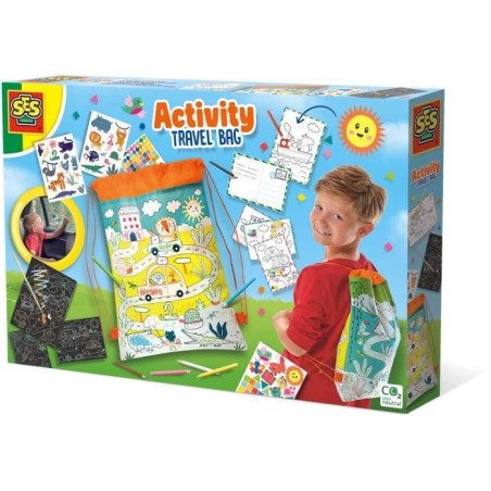 Sac de voyage et activités - SES CREATIVE - Débordant de jeux et d'a
