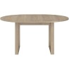 Table a manger extensible - BETTY - Ronde - Décor chene - 4 / 6 perso