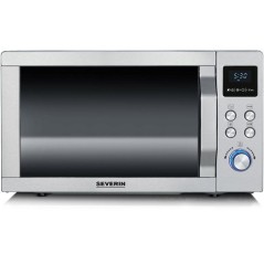 Micro-ondes combiné - SEVERIN - MW 7774 - Inox - 25 L - 48,3 x 43,5 x