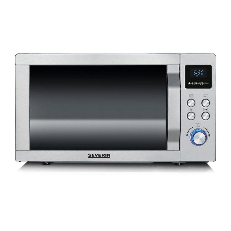 Micro-ondes combiné - SEVERIN - MW 7774 - Inox - 25 L - 48,3 x 43,5 x