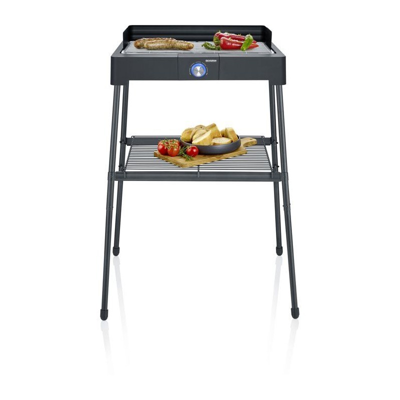 Barbecue électrique sur pieds - SEVERIN - PG8566 - 2200 W - Surface d