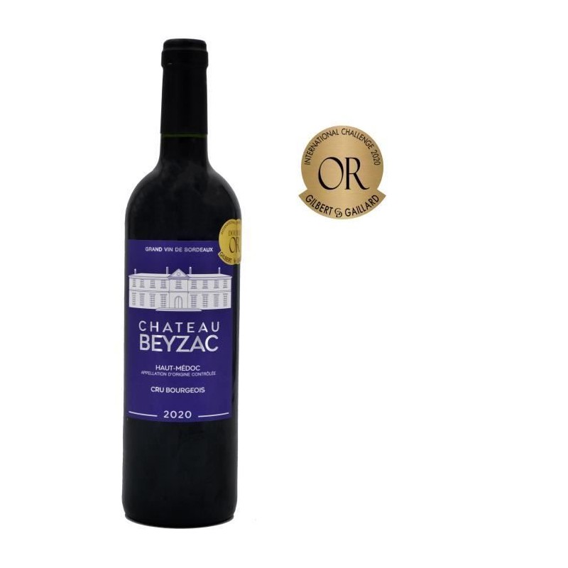 Château Beyzac 2020 Haut Médoc Cru Bourgeois - Vin rouge de Bordeaux