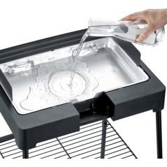 Barbecue électrique sur pieds - SEVERIN - PG8566 - 2200 W - Surface d