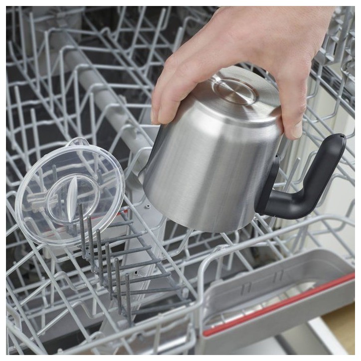 Emulsionneur de lait a induction - SEVERIN - SM3588 - Mousseur de lait chaud ou froid 300 ml en inox - 550 W - inox/noir Emulsionneur de lait a induction - SEVERIN - SM3588 - Mousseur de lait chaud ou froid 300 ml en inox - 550 W - inox/noir
