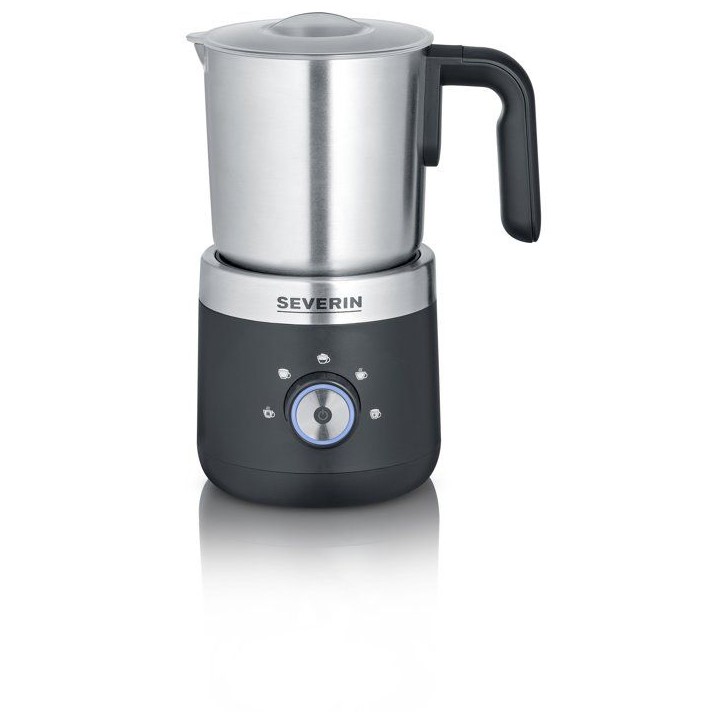 Emulsionneur de lait a induction - SEVERIN - SM3588 - Mousseur de lait chaud ou froid 300 ml en inox - 550 W - inox/noir Emulsionneur de lait a induction - SEVERIN - SM3588 - Mousseur de lait chaud ou froid 300 ml en inox - 550 W - inox/noir