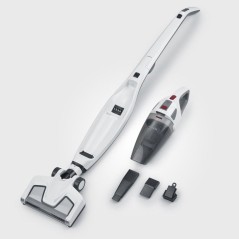 SEVERIN HV7173 - Aspirateur balai sans fil 2-en-1 pliable - 8 000 Pa - 32 min - 600 ml - Blanc