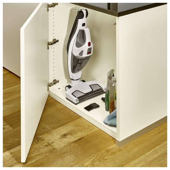 SEVERIN HV7173 - Aspirateur balai sans fil 2-en-1 pliable - 8 000 Pa - 32 min - 600 ml - Blanc SEVERIN HV7173 - Aspirateur balai sans fil 2-en-1 pliable - 8 000 Pa - 32 min - 600 ml - Blanc