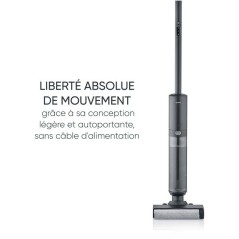 SEVERIN SC7177 - Nettoyeur de sol sans fil - 150 W - 20 min - 400 ml - 80 dB - Noir / Gris