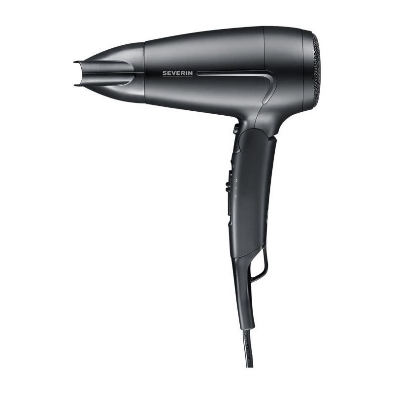 Seche-cheveux de voyage compact - SEVERIN - HT 0159 - Diffuseur & Conc