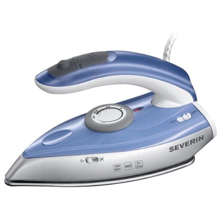 SEVERIN BA3234 Fer vapeur de voyage 1000W - Bitension