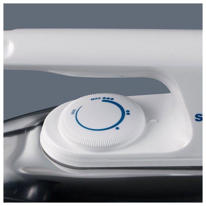 Fer a repasser SEVERIN - BA3211- Semelle aluminium brossé - 1200 W - Blanc