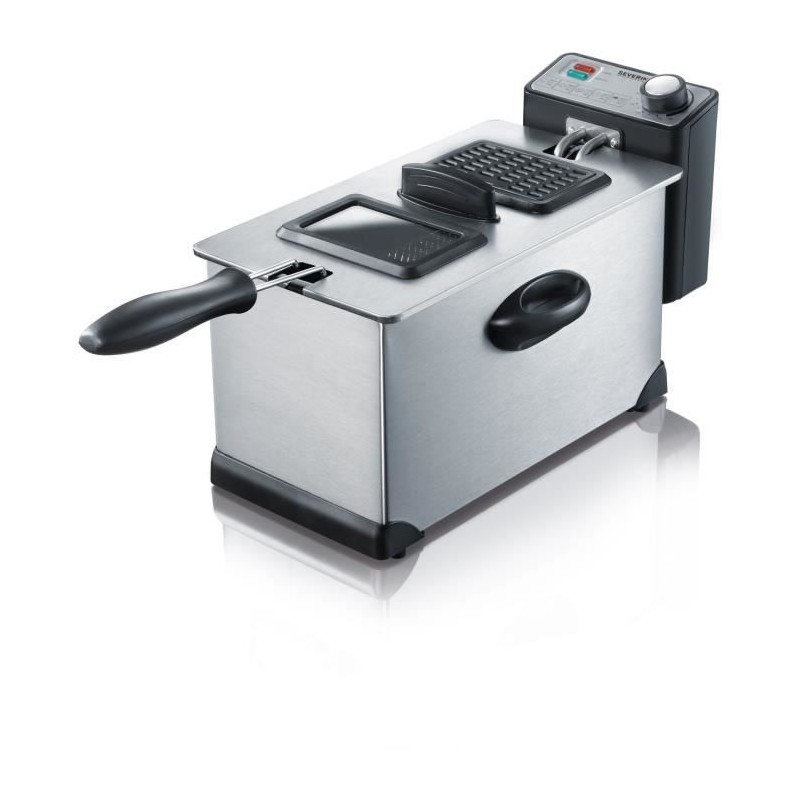 Friteuse SEVERIN - FR2431 - Capacité 3L - Jusqu'a 190°C - Thermostat