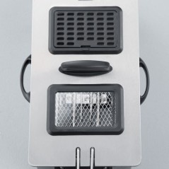 Friteuse SEVERIN - FR2431 - Capacité 3L - Jusqu'a 190°C - Thermostat réglable - 2000W