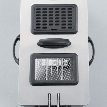 Friteuse SEVERIN - FR2431 - Capacité 3L - Jusqu'a 190°C - Thermostat réglable - 2000W
