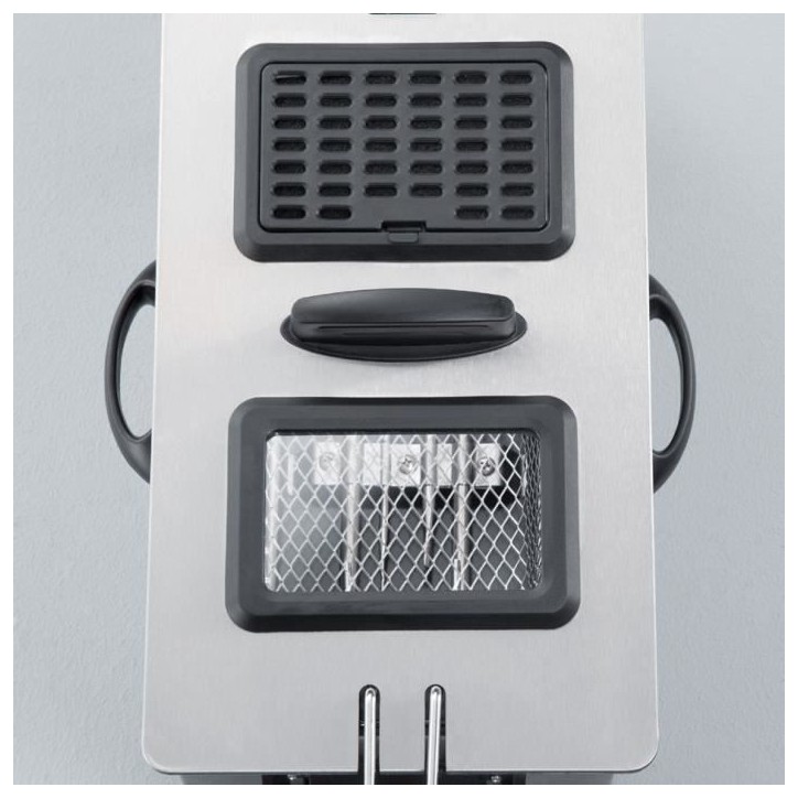 Friteuse SEVERIN - FR2431 - Capacité 3L - Jusqu'a 190°C - Thermostat réglable - 2000W Friteuse SEVERIN - FR2431 - Capacité 3L - Jusqu'a 190°C - Thermostat réglable - 2000W