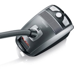 Aspirateur traineau avec sac - SEVERIN - S'Power - 750 W - 72 dB - 3 L - 72dB - Silencieux - Gris platine