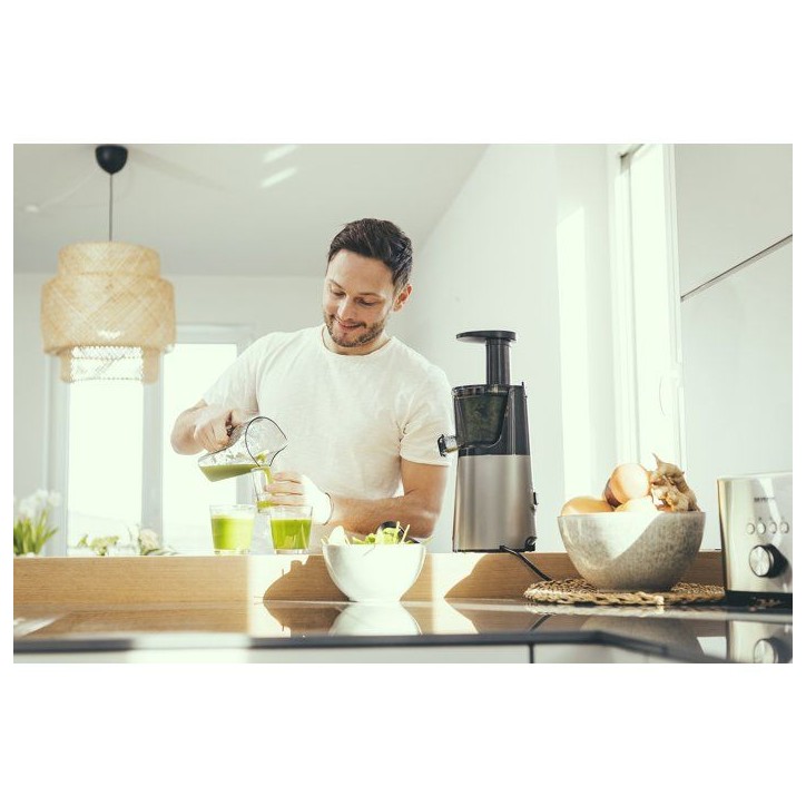 Centrifugeuse Slow Juicer Extracteur de jus - SEVERIN - ES3571 - Polyvalent pour jus - sorbets - glaces - confitures Centrifugeuse Slow Juicer Extracteur de jus - SEVERIN - ES3571 - Polyvalent pour jus - sorbets - glaces - confitures