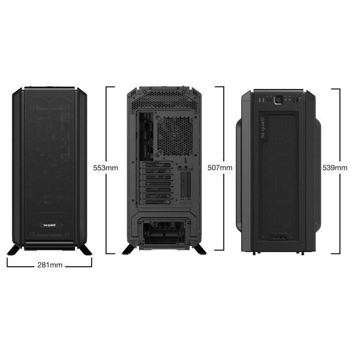 Boîtier PC - BE QUIET! - Silent Base 802 Window - BGW39 - Black