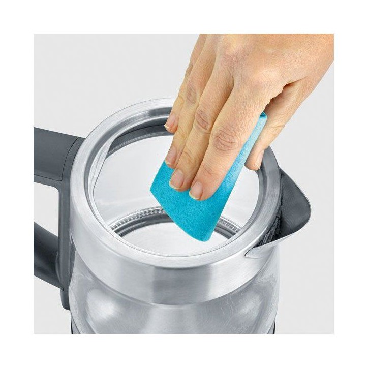 Bouilloire Eau et Thé 1L - SEVERIN - WK3473 - 2 200W - 5 Programmes d'Infusion - Température et Temps Réglables - Verre/Inox Bouilloire Eau et Thé 1L - SEVERIN - WK3473 - 2 200W - 5 Programmes d'Infusion - Température et Temps Réglables - Verre/Inox