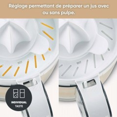 Presse-agrumes électrique 1L - SEVERIN - CP3535 - Avec 2 cônes amovi