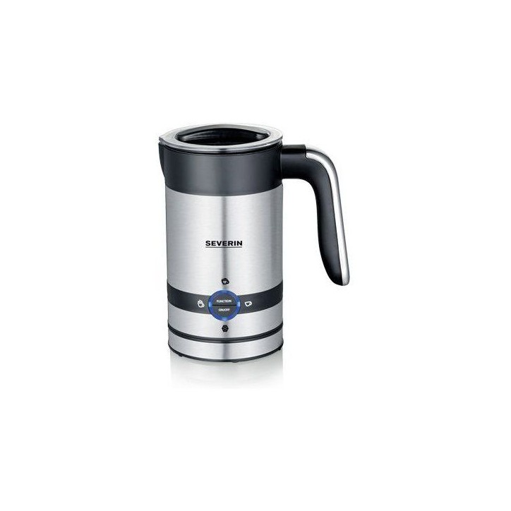 Emulsionneur de lait a induction - SEVERIN - SM3584 - Mousseur de lait chaud ou froid 200 ml en inox - 450 W - inox/noir Emulsionneur de lait a induction - SEVERIN - SM3584 - Mousseur de lait chaud ou froid 200 ml en inox - 450 W - inox/noir