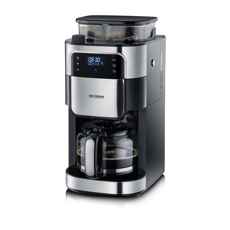 Cafetiere filtre avec broyeur intégré - SEVERIN - KA4813 - Machine a