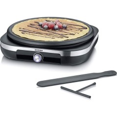 Crepiere électrique XXL - SEVERIN - CM2199 - Ø 38cm - Avec spatule e