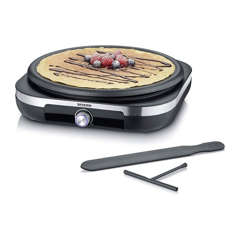 Crepiere électrique XXL - SEVERIN - CM2199 - Ø 38cm - Avec spatule e