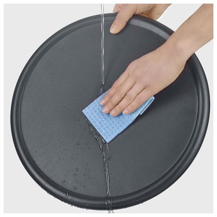 Crepiere électrique XXL - SEVERIN - CM2199 - Ø 38cm - Avec spatule et répartiteur - Inox brossé / Noir