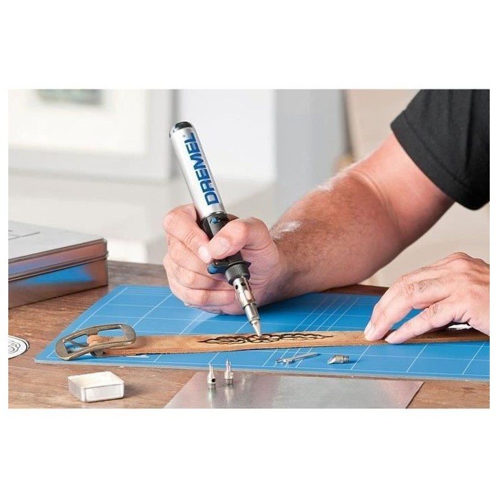 Set de 4 embouts de pyrogravure DREMEL 204 - Pour fer a souder a gaz Dremel Versatip Set de 4 embouts de pyrogravure DREMEL 204 - Pour fer a souder a gaz Dremel Versatip