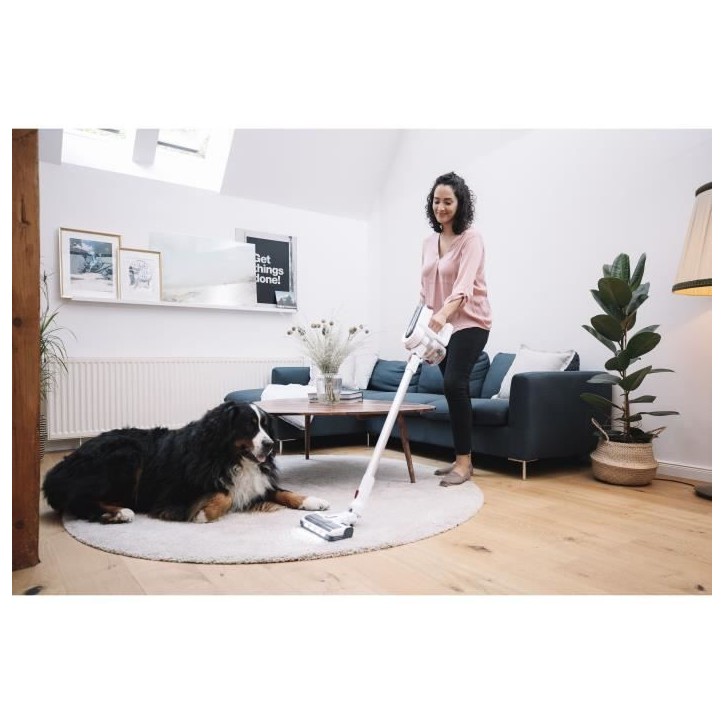 SEVERIN HV7166 - Aspirateur balai multifonctions 25,2V sans fil, 60 min. d'autonomie, brosse High-Speed, éclairage LED, filtre SEVERIN HV7166 - Aspirateur balai multifonctions 25,2V sans fil, 60 min. d'autonomie, brosse High-Speed, éclairage LED, filtre