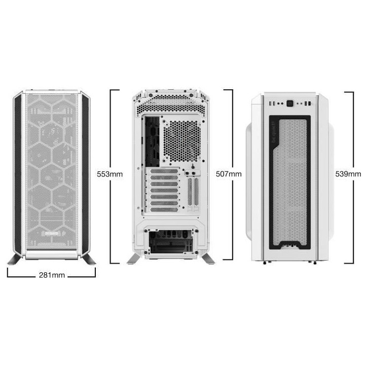 Boîtier PC - BE QUIET! - Silent Base 802 Window - BGW40 - White