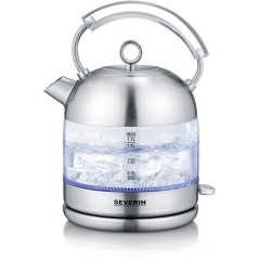 Bouilloire en verre rétro - SEVERIN - WK3459 - 1,7 L - 2400 W - Chauf