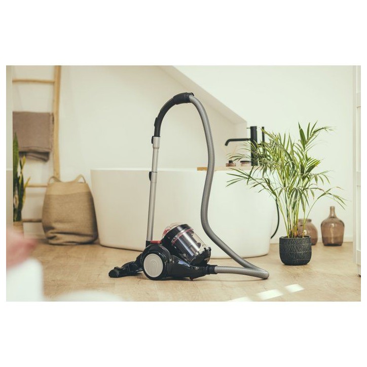 SEVERIN CY7089 - Aspirateur Traineau sans sac cyclonique - 750 W - 79 dB - 2 L - Noir / Rouge SEVERIN CY7089 - Aspirateur Traineau sans sac cyclonique - 750 W - 79 dB - 2 L - Noir / Rouge