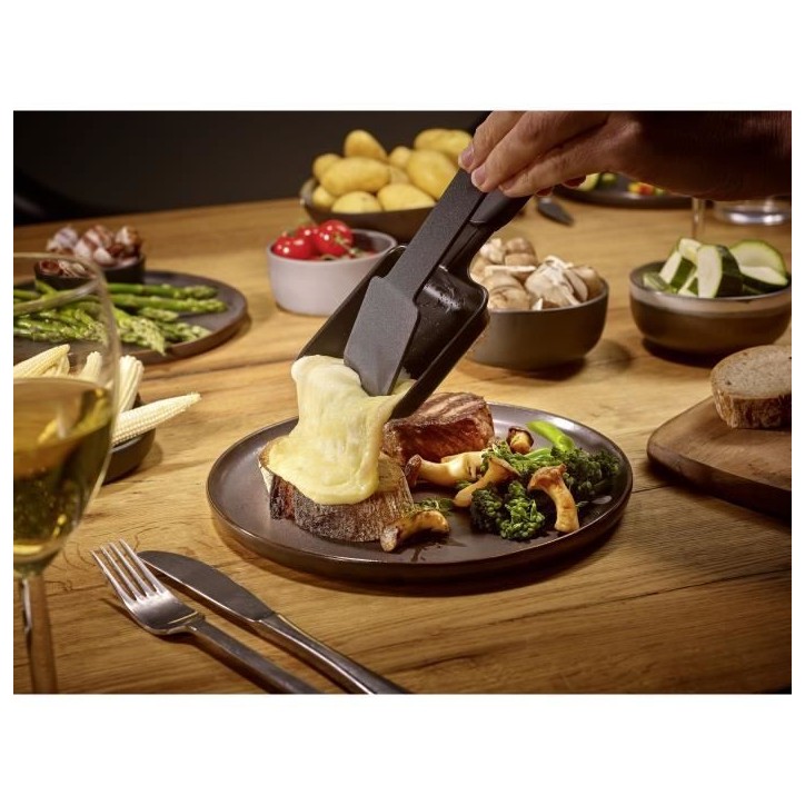 Appareil a raclette SEVERIN - RG2360 - Jusqu'a 4 personnes - Format compact 24x24cm - 800W Appareil a raclette SEVERIN - RG2360 - Jusqu'a 4 personnes - Format compact 24x24cm - 800W