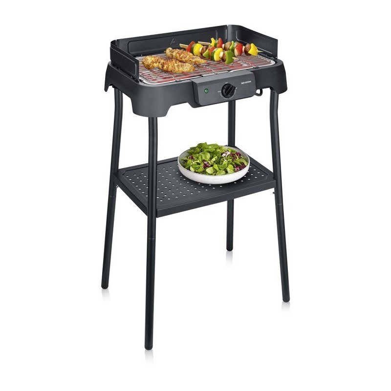 Barbecue électrique sur pieds - SEVERIN - PG8594 - 2000 W - Surface d