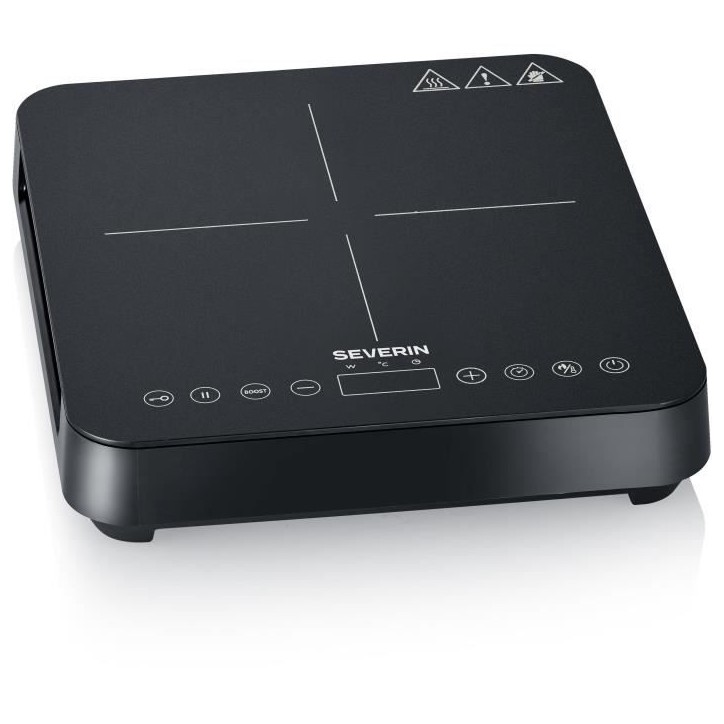 Plaque de cuisson posable SEVERIN - KP9190 - 1 foyer - 10 niveaux de puissance - 2000W Plaque de cuisson posable SEVERIN - KP9190 - 1 foyer - 10 niveaux de puissance - 2000W