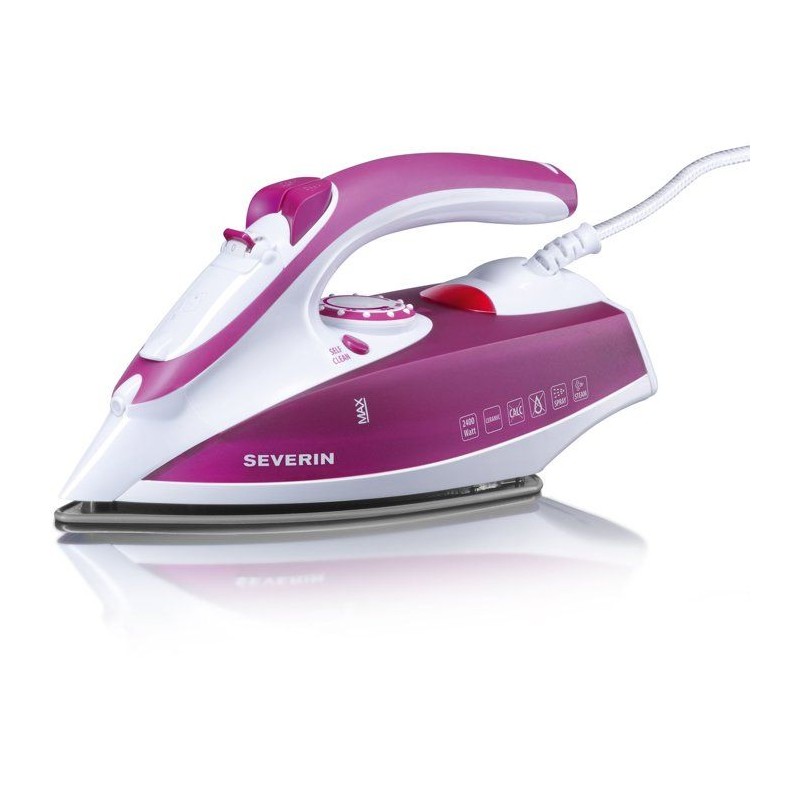 Fer a repasser vapeur - SEVERIN - BA3243 - Semelle céramique - 70 g/m
