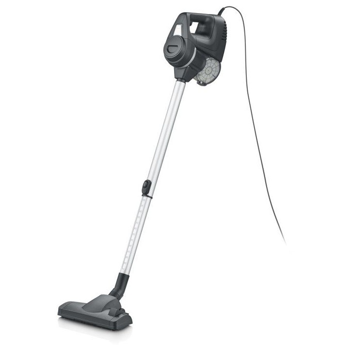 Aspirateur balai filaire - SEVERIN CY7080 - 19 000 Pa - 500 ml - Câble 6 m - Noir Aspirateur balai filaire - SEVERIN CY7080 - 19 000 Pa - 500 ml - Câble 6 m - Noir