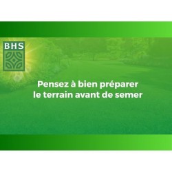 Gazon - BHS - Mélange Prairie 1kg | 40m² | Pour zones extensives et