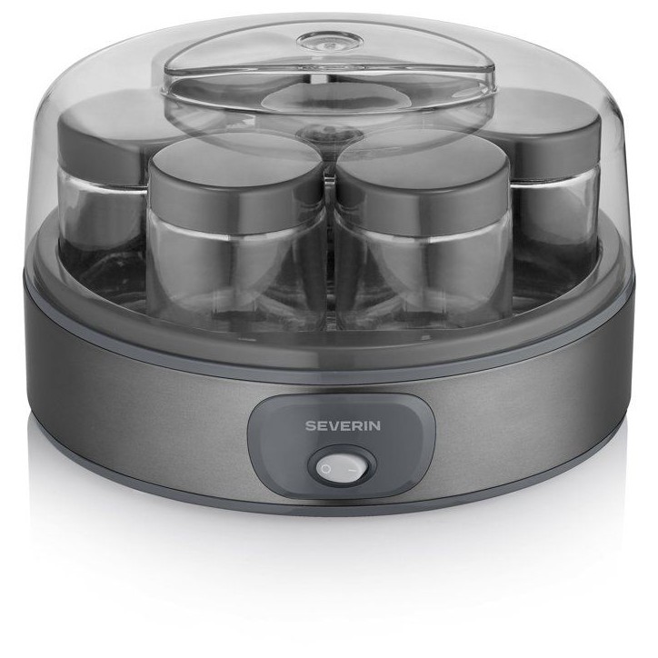 Yaourtiere SEVERIN - JG3510 - Capacité 7 pots en verre de 150 ml - Sans BPA - 13W Yaourtiere SEVERIN - JG3510 - Capacité 7 pots en verre de 150 ml - Sans BPA - 13W