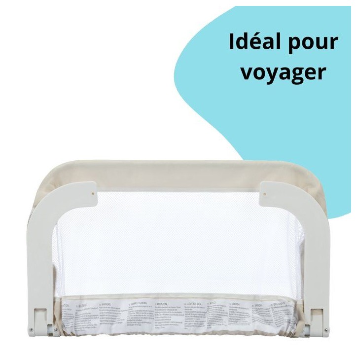 SAFETY 1ST Portable Bed Rail, Barriere de lit enfant pliable, 18 mois-5 ans, Tissu en maille, Facile a installer et transporter, SAFETY 1ST Portable Bed Rail, Barriere de lit enfant pliable, 18 mois-5 ans, Tissu en maille, Facile a installer et transporter,