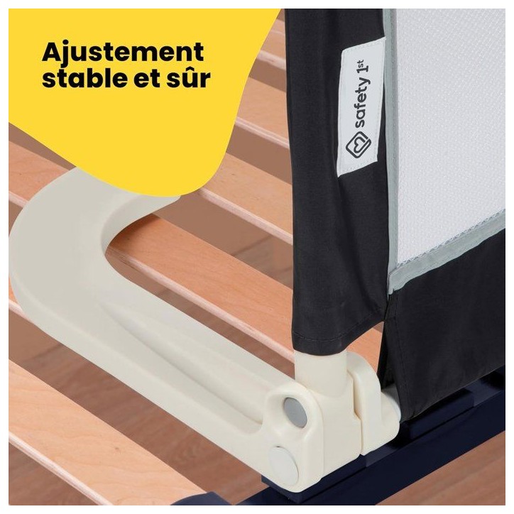 SAFETY 1ST Portable Bed Rail, Barriere de lit enfant pliable, 18 mois-5 ans, Tissu en maille, Facile a installer et transporter, SAFETY 1ST Portable Bed Rail, Barriere de lit enfant pliable, 18 mois-5 ans, Tissu en maille, Facile a installer et transporter,