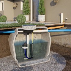 Pompe Submersible Puits et Citernes - SFA - Saniwell 4-50-IPC-F - Alim