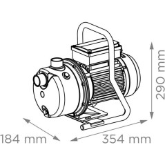 Pompe a Eau de Jardin Centrifuge - SFA - Sanijet 4-50 - Arrosage Cuve