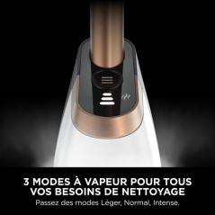 SHARK SteamSpot Balai vapeur S2001EU - Steam Blaster - 3 modes - Rése