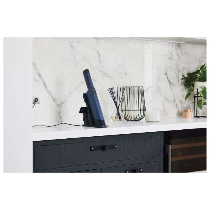 Aspirateur a main - Shark WV270EU - Bleu - Sans sac - Filtre HEPA Aspirateur a main - Shark WV270EU - Bleu - Sans sac - Filtre HEPA