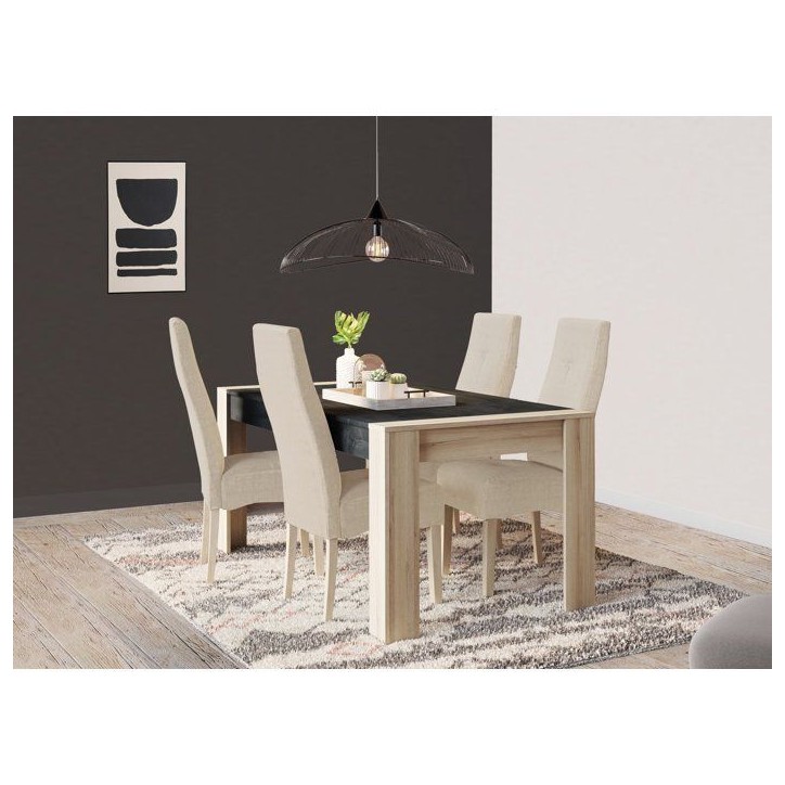 Ensemble table et buffet - SHEFFIELD - Chene Kronberg / Sidewalk - DEMEYERE Ensemble table et buffet - SHEFFIELD - Chene Kronberg / Sidewalk - DEMEYERE
