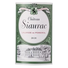 Château Siaurac 2020 Lalande de Pomerol - Vin rouge de Bordeaux